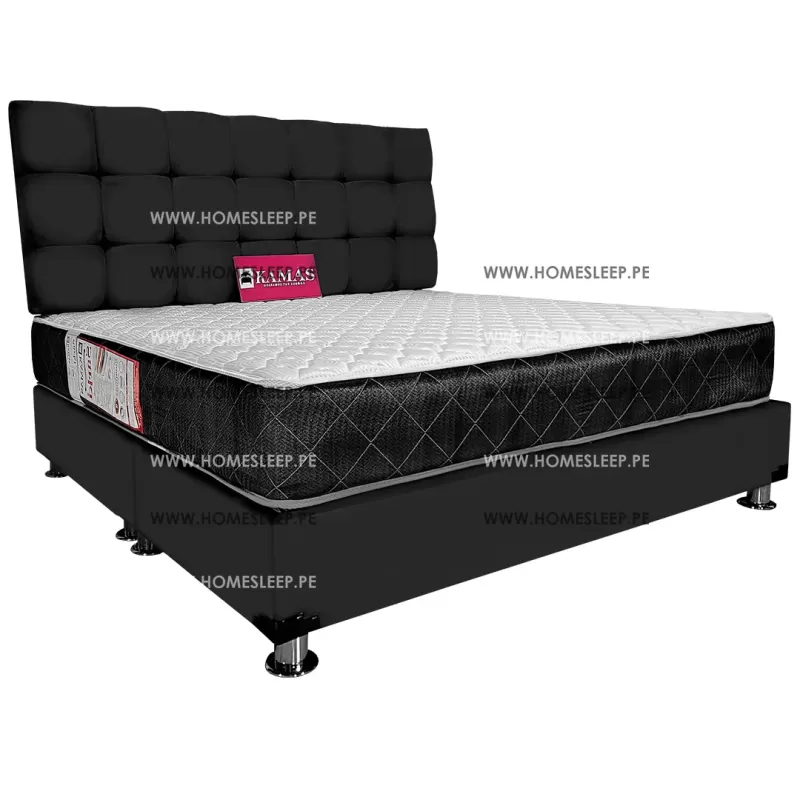 DORMITORIO KING AMERICANO + COLCHON SARKI + CABECERA | Homesleep.pe DORMITORIO KING AMERICANO + COLCHON SARKI + CABECERA | Homesleep.pe