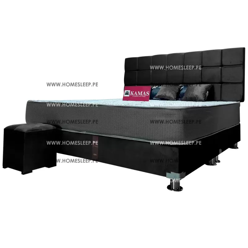 DORMITORIO KING AMERICANO + COLCHON SARKI + CABECERA +P | Homesleep.pe DORMITORIO KING AMERICANO + COLCHON SARKI + CABECERA +P | Homesleep.pe