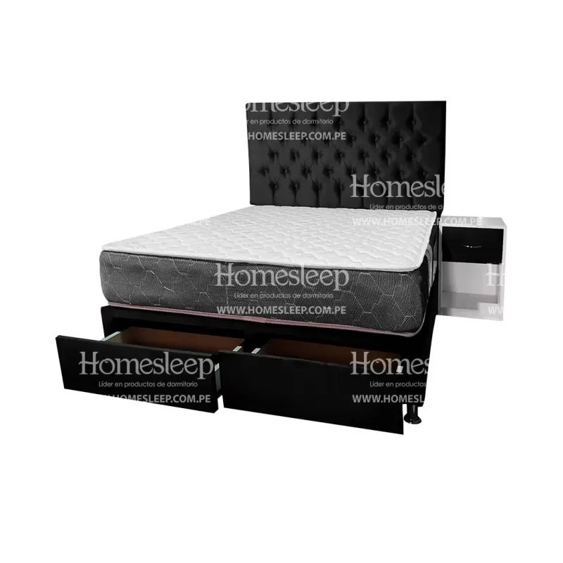 DORMITORIO 2 PLZ AMERICANO + COLCHON KAMAS SARKI + CA | Homesleep.pe DORMITORIO 2 PLZ AMERICANO + COLCHON KAMAS SARKI + CA | Homesleep.pe